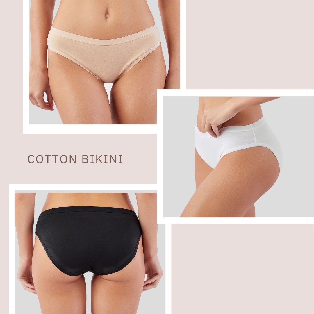 Intimates Egypt Basic Cotton Bikini Panties, women underwear.