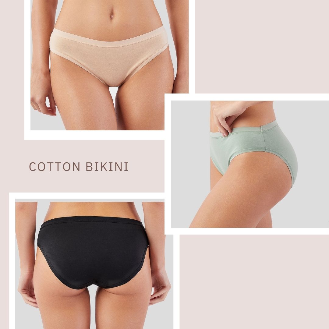 Intimates Egypt Basic Cotton Bikini Panties, women underwear.