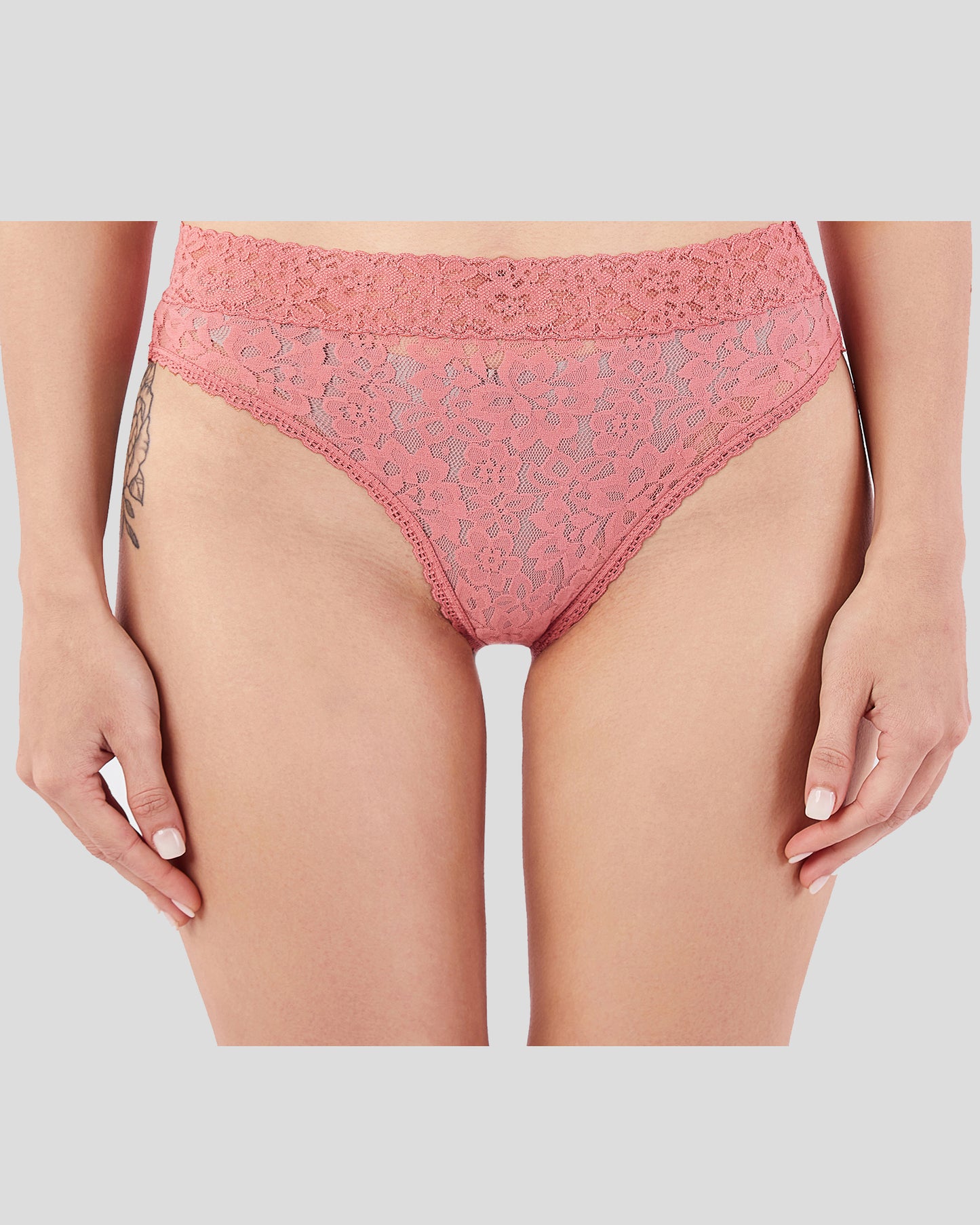 3-Pack Lace Floral Brief