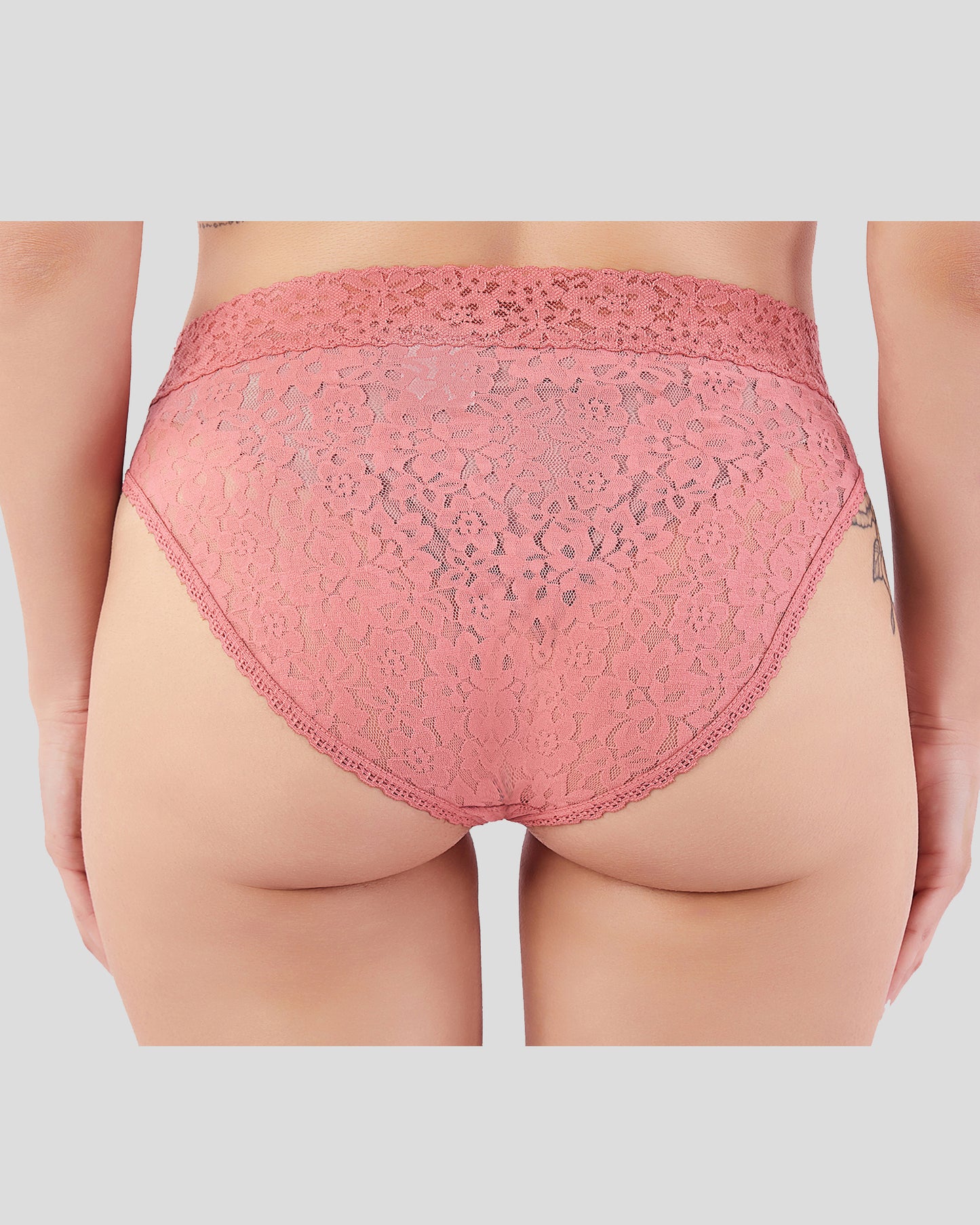 3-Pack Lace Floral Brief