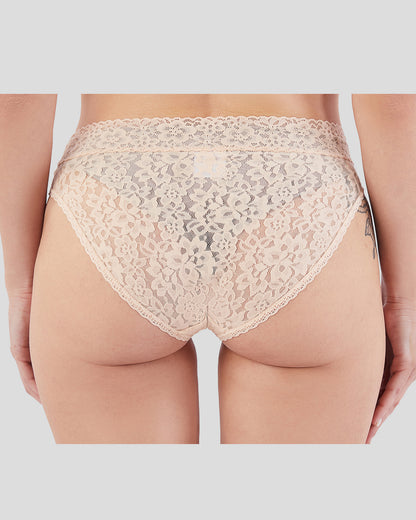 3-Pack Lace Floral Brief