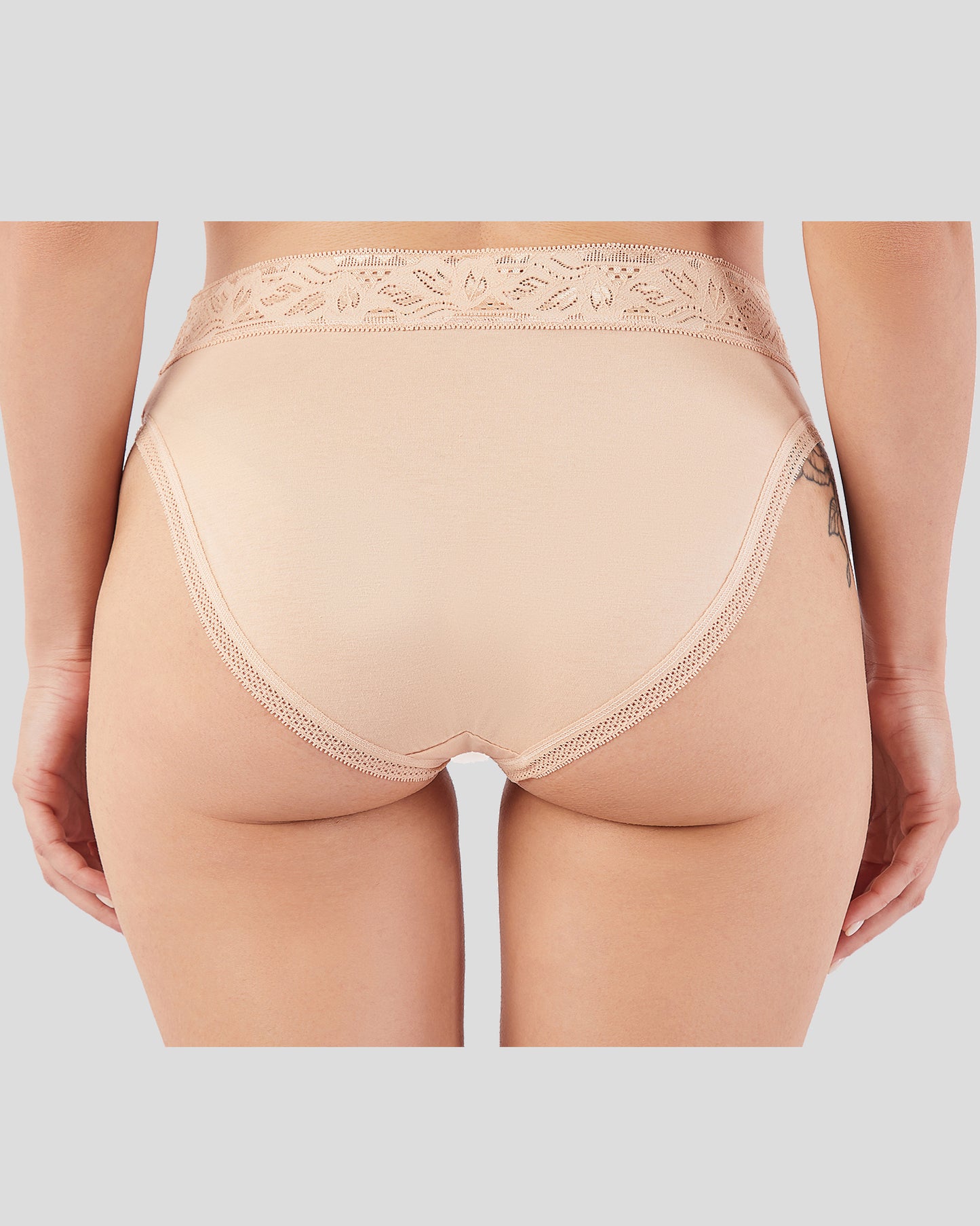 3-Pack Intimates Cotton Cloud Brief Panties, women underwear. 