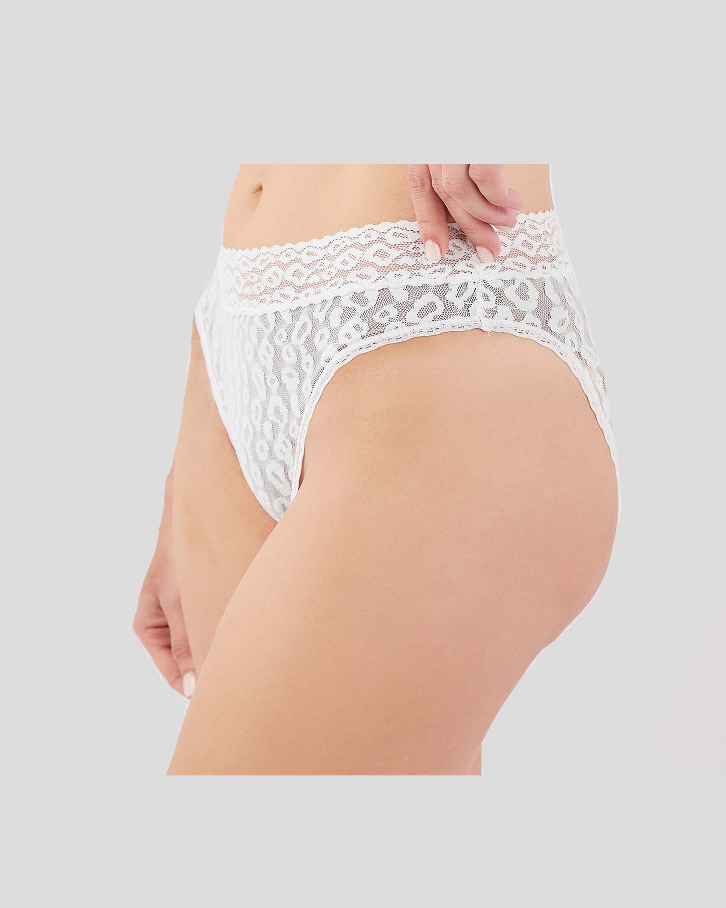 3-Pack Lace Cheetah Brief women Panties women underwear