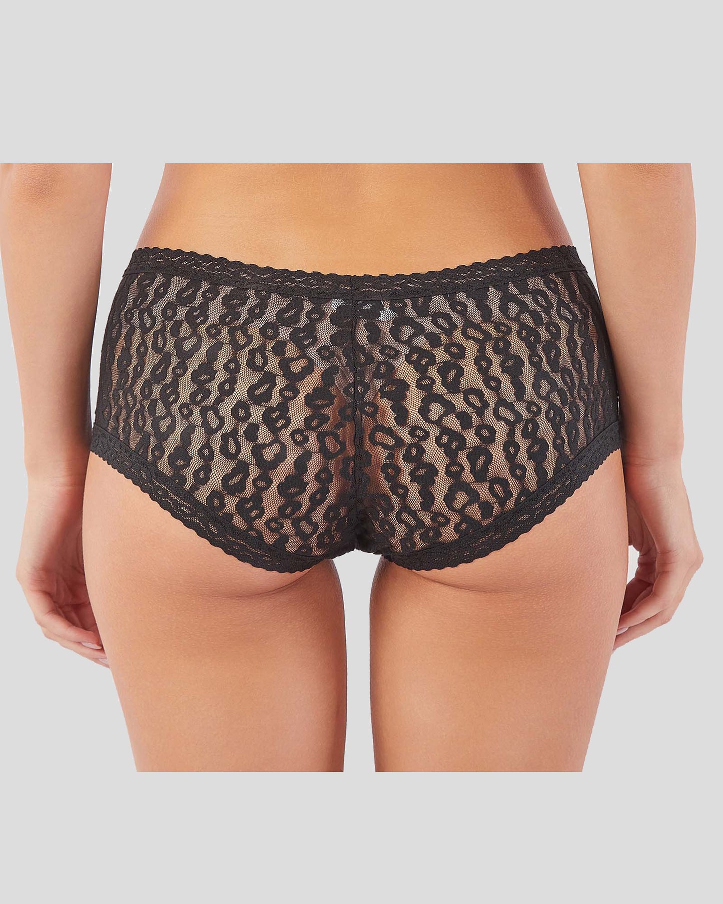 3-Pack Intimates Lace Cheetah Cheeky panty, women panties, women underwear