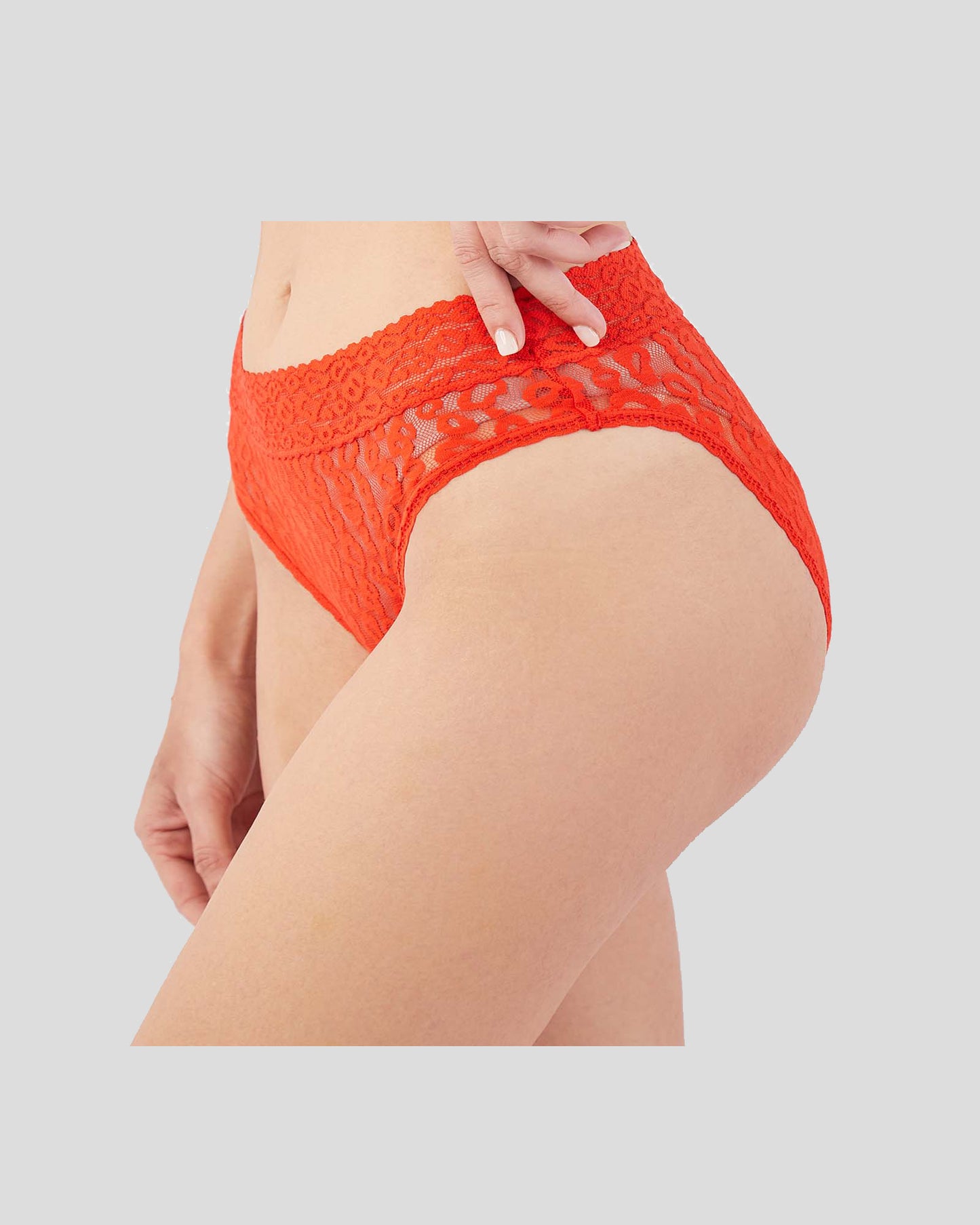 3-Pack Intimates Lace Cheetah Brief women Panties women underwear