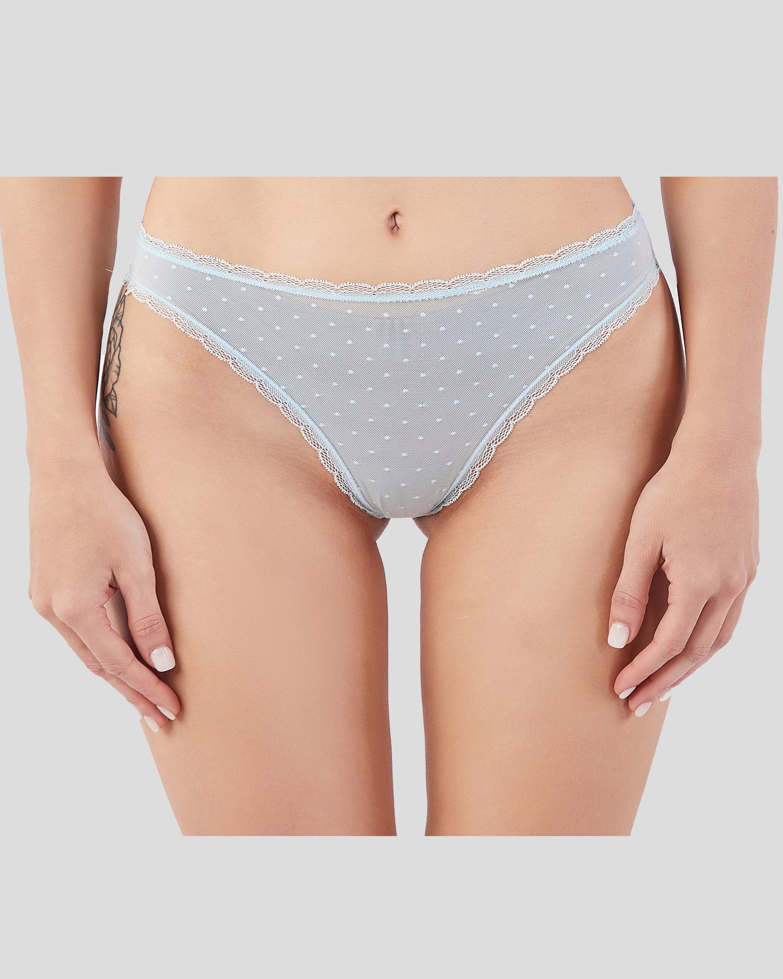 3-pack Intimates Lace Dots Brief Panties