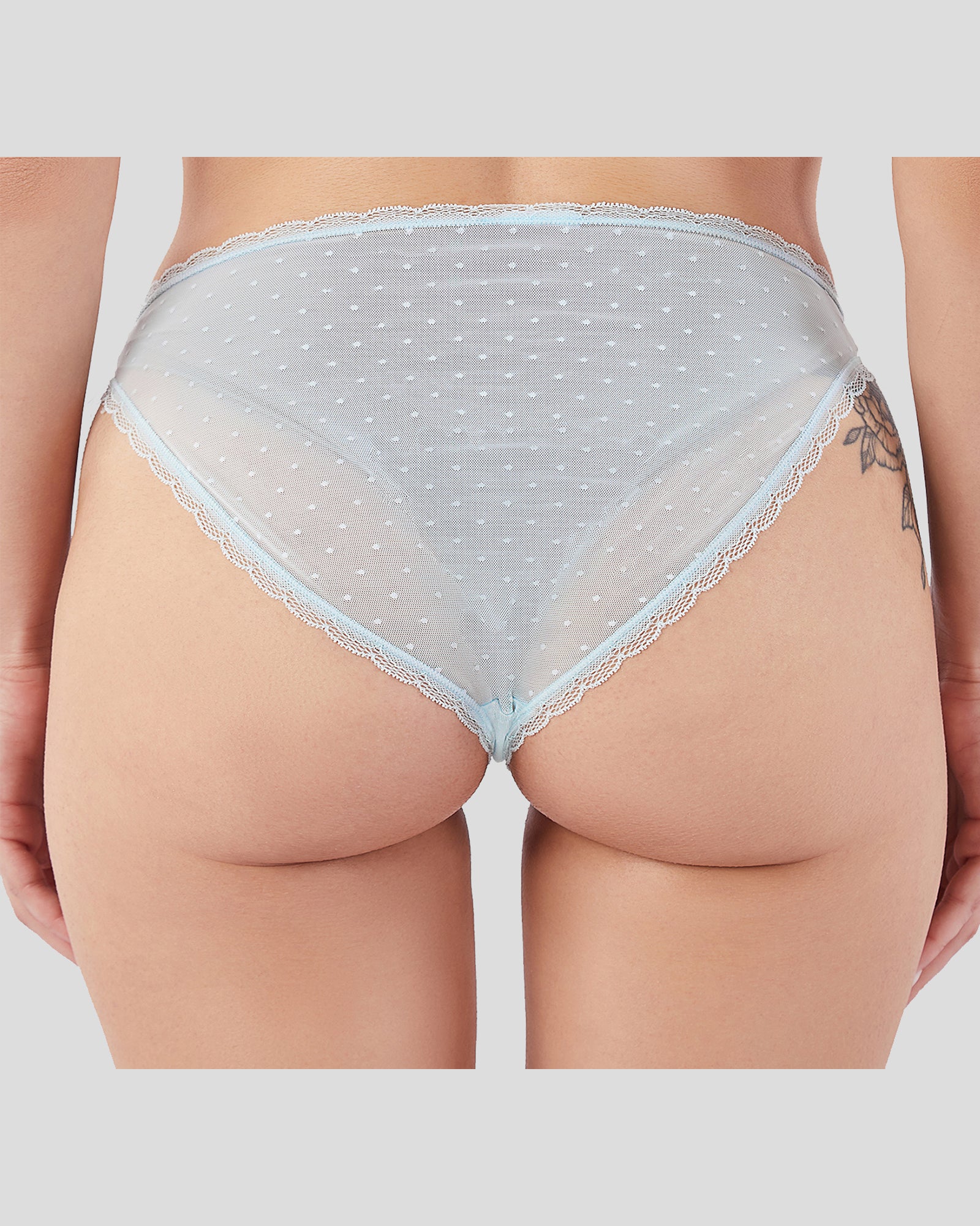 3-pack Intimates Lace Dots Brief Panties