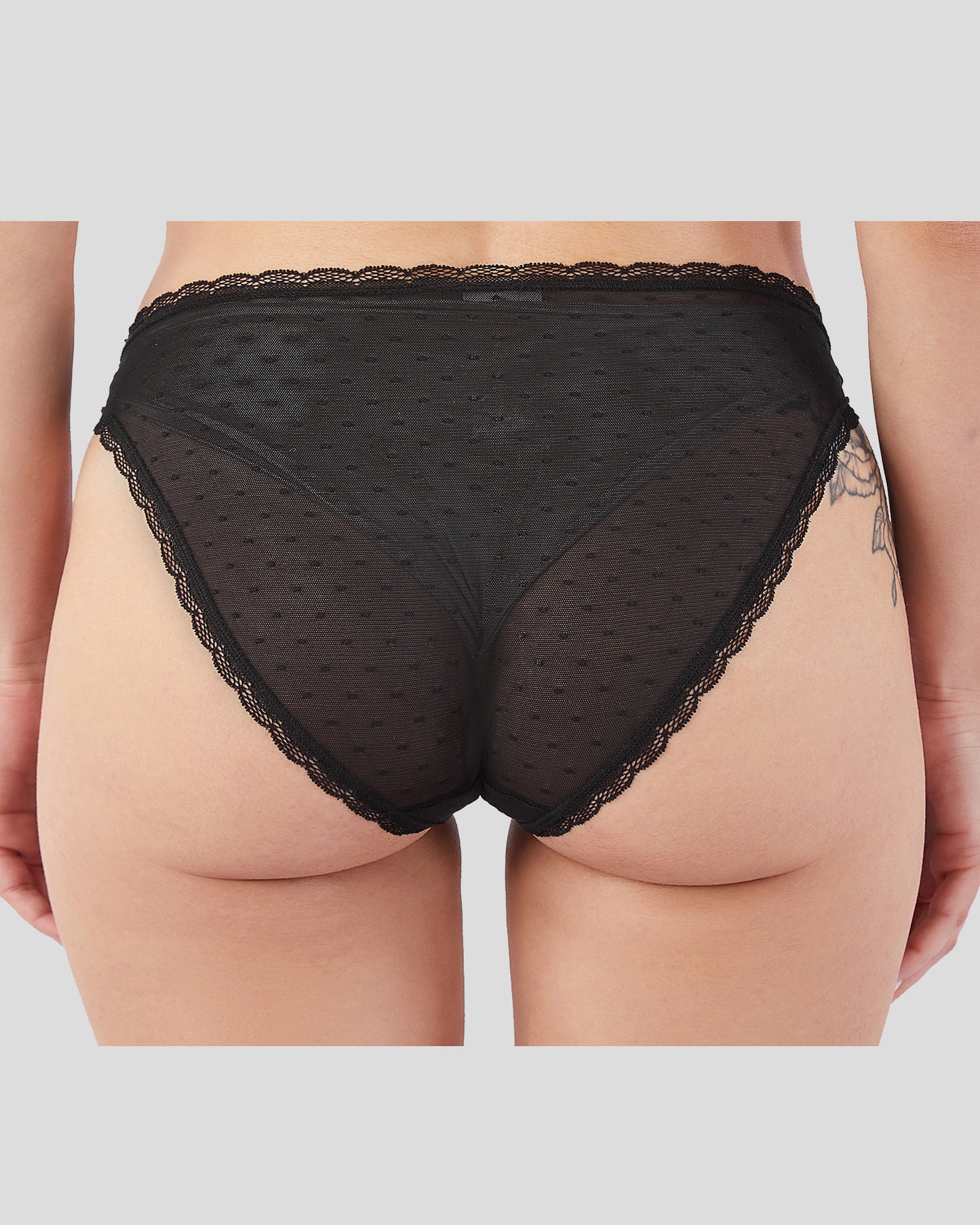 3-pack Intimates Lace Dots Brief Panties